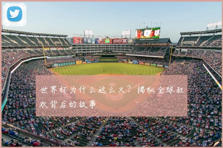 世界杯为什么这么火？揭秘全球狂欢背后的故事